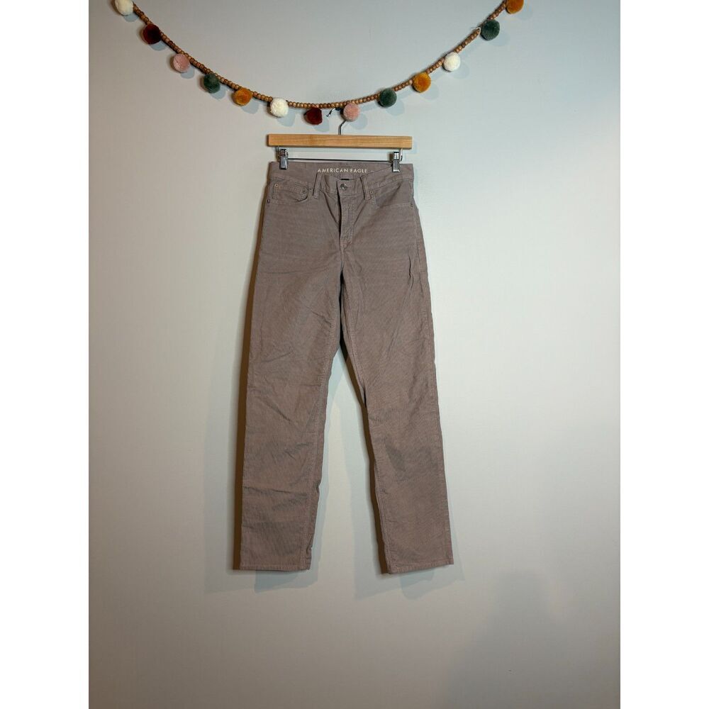 American Eagle 90's Straight dusty pink corduroy pants